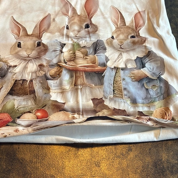 NEW Beatrix Pottet Peter Rabbit inspired nursery baby's room throw pillow cover - Picture 5 of 13